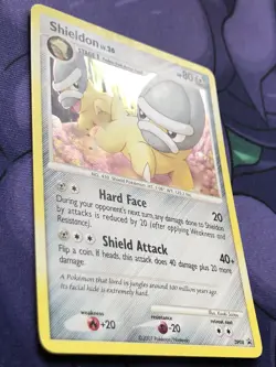 Shieldon DP08 - Diamond & Pearl - Black Star Promo - Holo Foil 2007 Pokemon TCG - Image 3