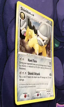 Shieldon DP08 - Diamond & Pearl - Black Star Promo - Holo Foil 2007 Pokemon TCG - Image 4
