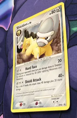 Shieldon DP08 - Diamond & Pearl - Black Star Promo - Holo Foil 2007 Pokemon TCG - Image 5