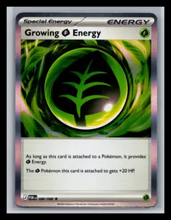 Pokemon TCG Growing Energy Rare Holo - Image 1