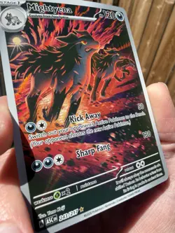 Mightyena Illustration Rare Holo 120 HP ASC 243/217 Pokemon TCG English 2026 - Image 3