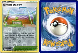 Turffield Stadium 068/073 UC Champion's Path Pokemon Reverse Holo NM - Image 3