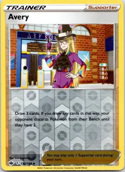 Avery 130/198 UC Chilling Reign Pokemon Reverse Holo NM - Image 1