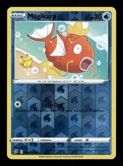 MAGIKARP 039/192 COMMON REBEL CLASH POKEMON REVERSE HOLO NM - Image 1