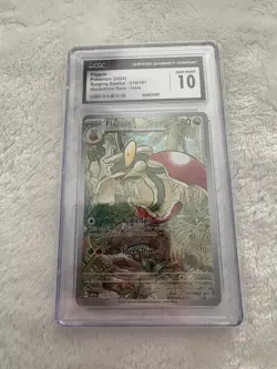 Pokemon 2024 10 Surging Sparks #210/191 Flapple Illustration Rare Holo CGC 10 - Image 1