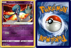 RADIANT GARDEVOIR 069/196 RADIANT RARE LOST ORIGIN POKEMON NM - Image 3