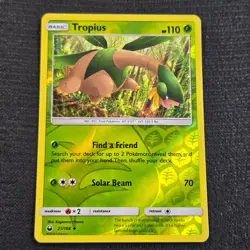 Pokemon Celestial Storm Tropius 21 Reverse Holo Near Mint - Image 1