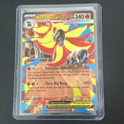 Mega Pyroar ex 15/86 Double Rare Pokemon Chaos Rising NM - Image 1