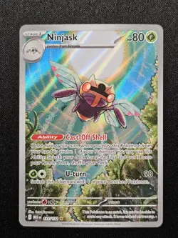 Ninjask 137/132 Pokemon TCG Illustration Rare Mega Evolutions NM - Image 1