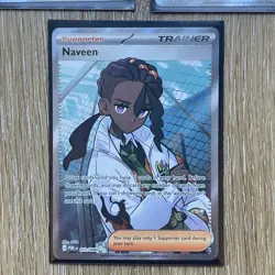 Pokemon TCG Trainer Foil Full Art Lot 3 Lumiose City/Poke Pad/Naveen - Image 5