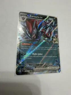 N's Zoroark ex 098/159 Double Rare Journey Together Pokemon Near Mint - Image 1