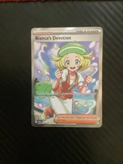 Bianca's Devotion 197/162 Ultra Rare Temporal Forces Pokemon Near Mint - Image 1