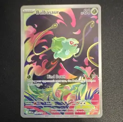 The Pokemon Company Bulbasaur 133/132 ME01 Illus Rare Full Art Holo 80HP EN - Image 1