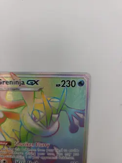 Greninja Gx Secret Rare 133/131 Holo Forbidden Light Pokemon - Image 5