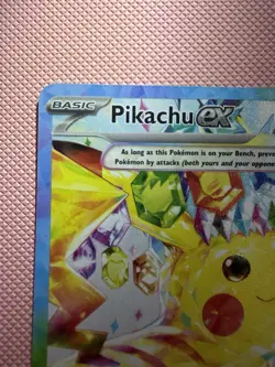 Pokemon TCG Pikachu ex #238/191 Surging Sparks SIR NM Condition - Image 2