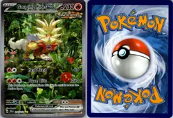 GOUGING FIRE EX 204/162 SPECIAL ILLUSTRATION RARE TEMPORAL FORCES POKEMON NM - Image 3