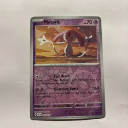 Pokemon TCG Mesprit 079/191 Surging Sparks Reverse Holo Common - Image 1