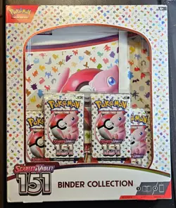 Pokemon TCG 151 Binder Collection Brand New Unopened New Factory Sealed Boosters - Image 1