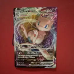 Pokemon TCG Mew VMAX 114/264 Fusion Strike Ultra Rare Full Art Holo 310HP - Image 1