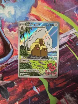 Alolan Dugtrio 208/191 Illustration Rare Surging Sparks Pokemon - Image 1