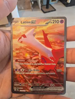 ✨Pokemon Surging Sparks Latias EX 239/191 Special Illustration Rare SIR✨ - Image 1