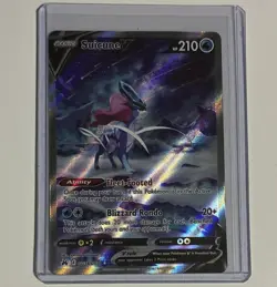Pokemon TCG Suicune V GG38/GG70 Crown Zenith Galarian Gallery Full Art Holo EN - Image 1