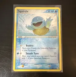 Pokemon TCG Squirtle 83/112 FireRed & LeafGreen Common Regular Eng 2004 50 LP - Image 1