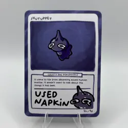Pokedoodles Gag Teams - Shutuppet (Shuppet) 53/90 - Set 2 Pokemon Fan Art - Image 1