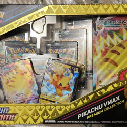 Pokemon TCG Crown Zenith Pikachu VMAX Premium Collection Box Booster - Image 1