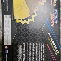 Pokemon TCG Crown Zenith Pikachu VMAX Premium Collection Box Booster - Image 2