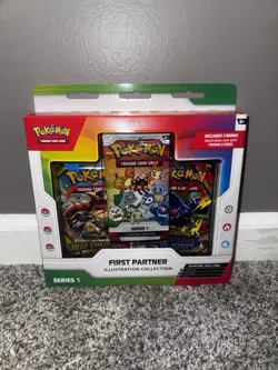 Pokemon First Partner Illustration Collection Series 1 Sealed Box 🔥🔥 - Image 1