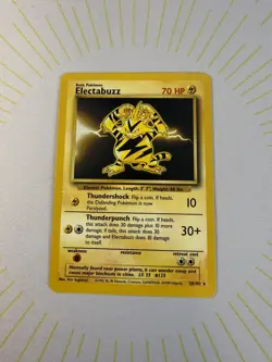 Electabuzz 20/102 Pokemon TCG Base Set (1999) Rare NM/LP - Image 2