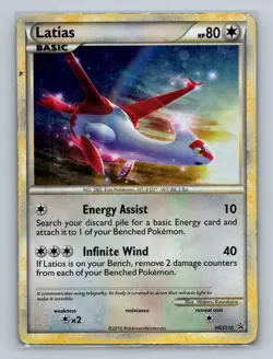 Pokemon HGSS Promos #HGSS10 Latias Cosmos Holo - Image 1