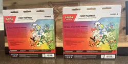 Pokemon TCG First Partner Illustration Collection Series 2 Sealed Set - Image 2