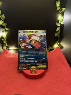 Mega Scrafty ex 135/217 Ascended Heroes Double Rare Holo Pokemon NM - Image 1