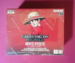 One Piece TCG OP13 Carrying On His Will English Booster Box Sealed - Image 1