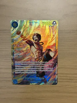 One Piece TCG | Portgas D. Ace OP13-119 | SEC | NM | English - Image 1