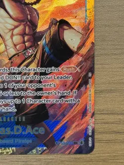 One Piece TCG | Portgas D. Ace OP13-119 | SEC | NM | English - Image 2