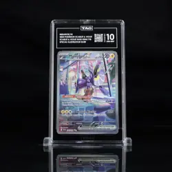 TAG 10 Miraidon EX 244 Special Illustration Rare Pokemon Card Scarlet & Violet - Image 1