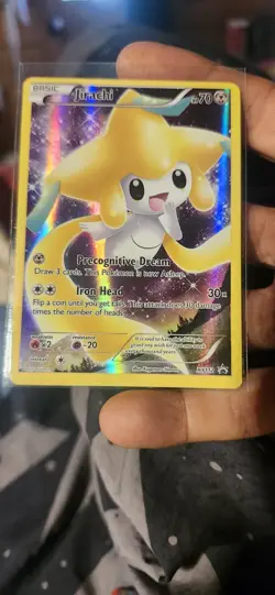 Pokemon TCG Jirachi Black Star Promo Holo Card XY112 Near Mint Condition - Image 1