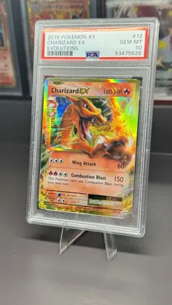 PSA 10 💎 Charizard EX XY Evolutions Holo Rare Pokemon Card 2016 - Image 1