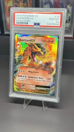 PSA 10 💎 Charizard EX XY Evolutions Holo Rare Pokemon Card 2016 - Image 2