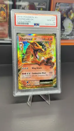 PSA 10 💎 Charizard EX XY Evolutions Holo Rare Pokemon Card 2016 - Image 3