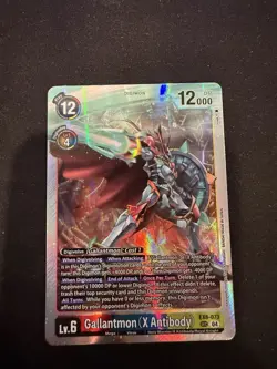 Digimon Card Game Gallantmon (X-Antibody) EX8-073 SEC Chain of Liberation AUC - Image 1