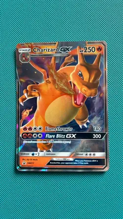Charizard GX SM211 Sun & Moon Holo Black Star Promo Pokemon Card NM - Image 1