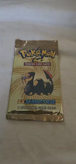 SEALED EX Sandstorm (Seviper Artwork) Pokemon Card Booster Pack - Image 1