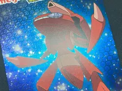 Genesect Pokemon Best Wishes Metallic Card Vintage Nintendo Meiji Japanese 2013 - Image 5