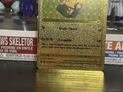 Pokemon TCG Gold Foil Fan Art - Pikachu #074/073 - Gold Card - Image 3