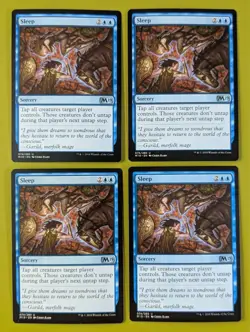 Sleep x4 Core Set 2019 M19 4x MTG Magic the Gathering - Image 1