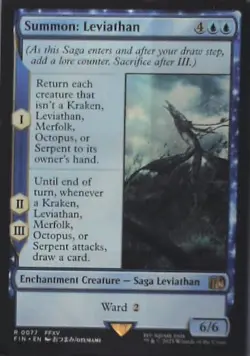 Summon: Leviathan - FINAL FANTASY: #77, MTG Nm 2025-09-16_09-05-12-Short-batch-1 - Image 1